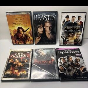 DVD Movie Collection Set Action Movie Lot Of 6 (vgc) Preowned Region1